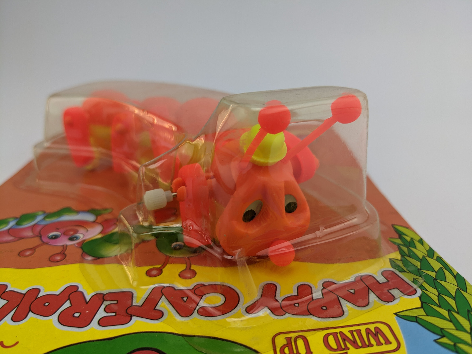 Lot of 8 - Wind Up Happy Caterpillar with Wobbling Action - Child Toy