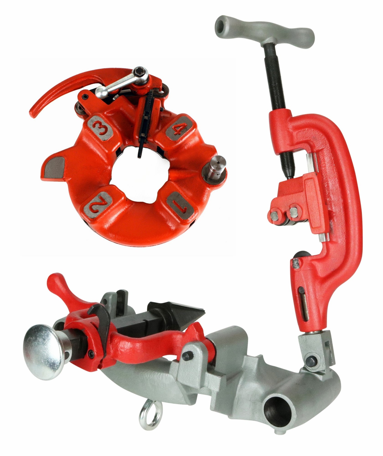 Toledo Pipe 311 Carriage 360 Cutter 815A Die Head 341 Reamer Kit fit RIDGID® 300