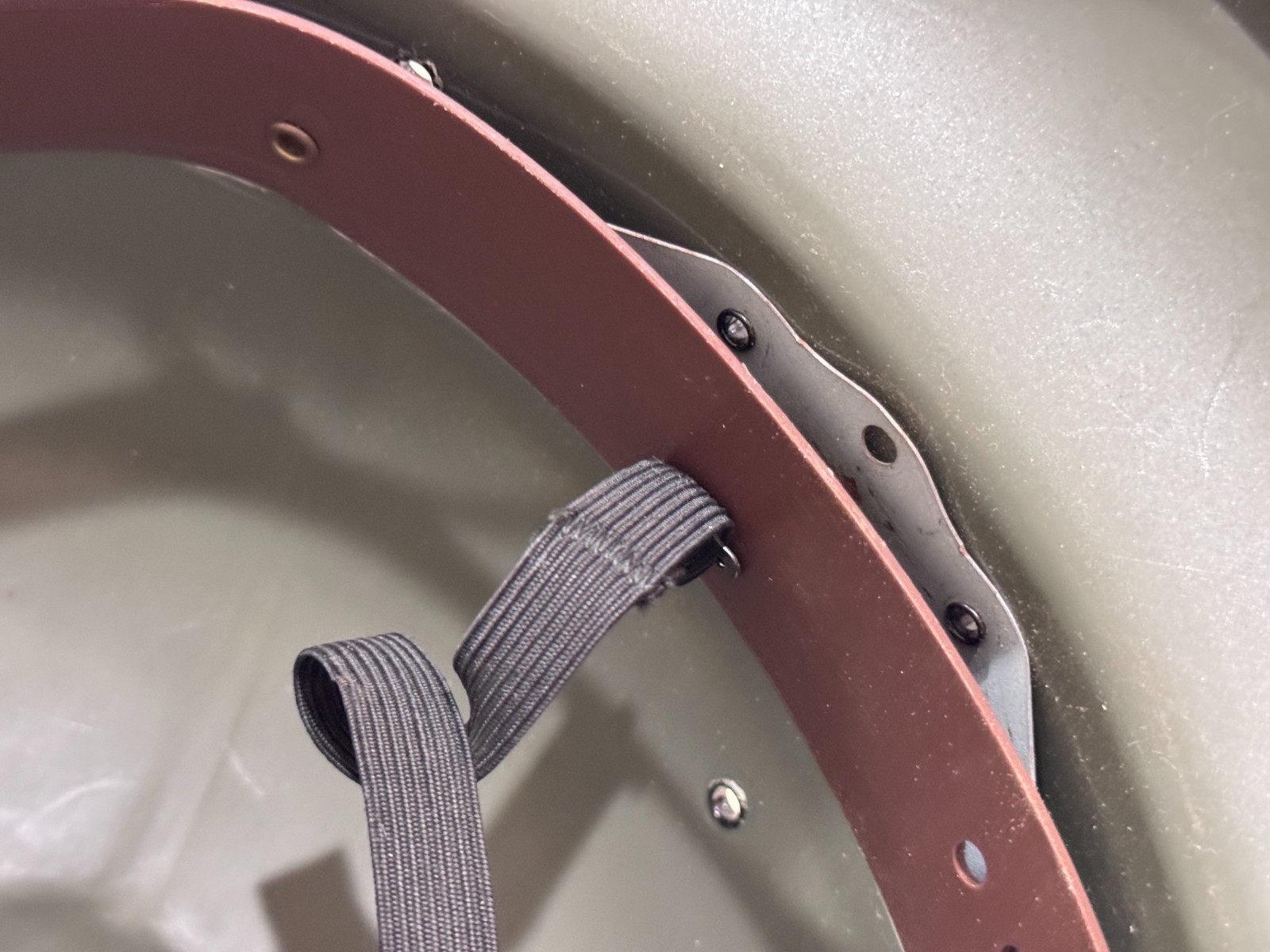 Vtg Mail Carrier Pith Helmet Safari Style Plastic Adjustable Hat Made USA