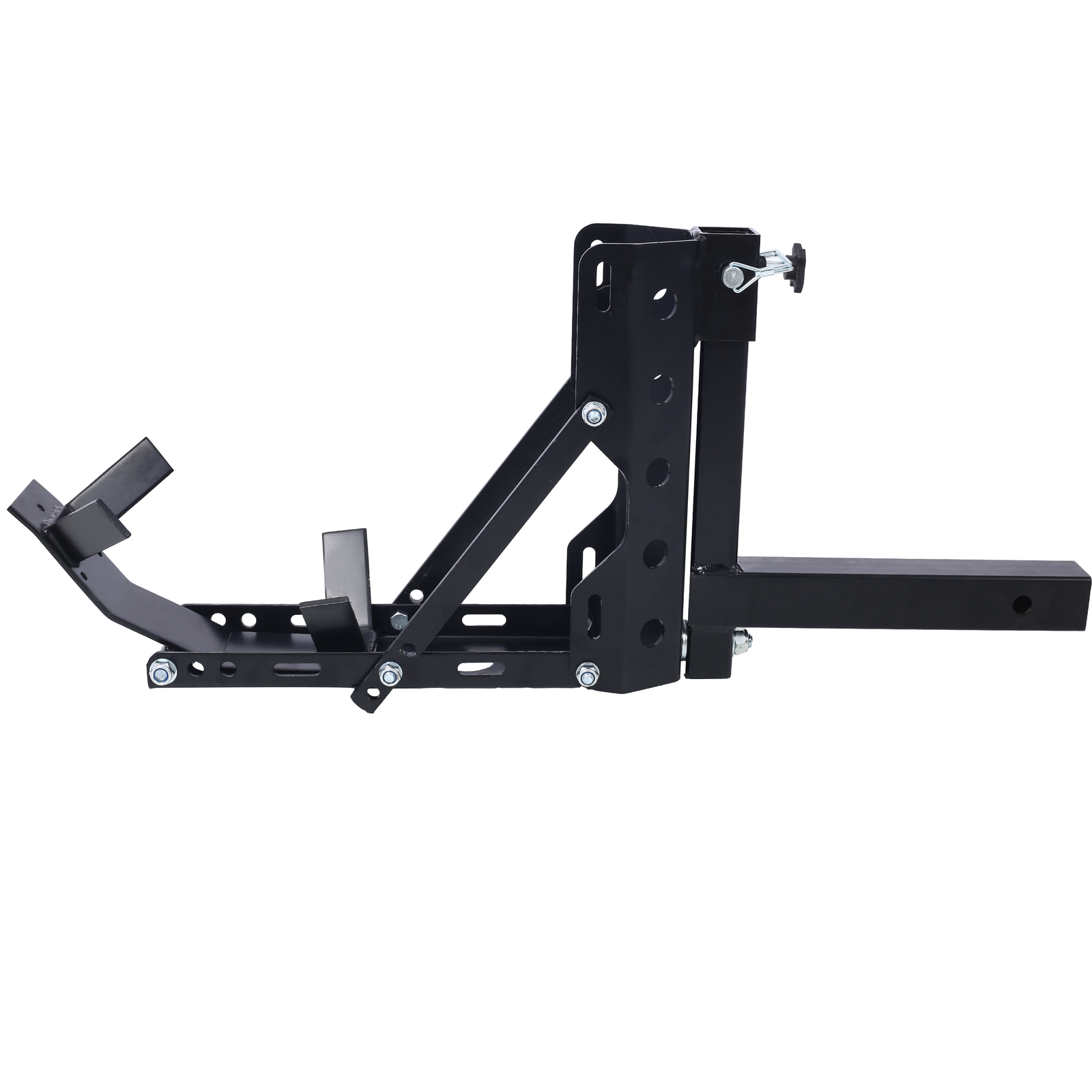 800LBS Motorcycle Trailer Hitch Scooter Hauler Mount Rack 2" Tow Carrier
