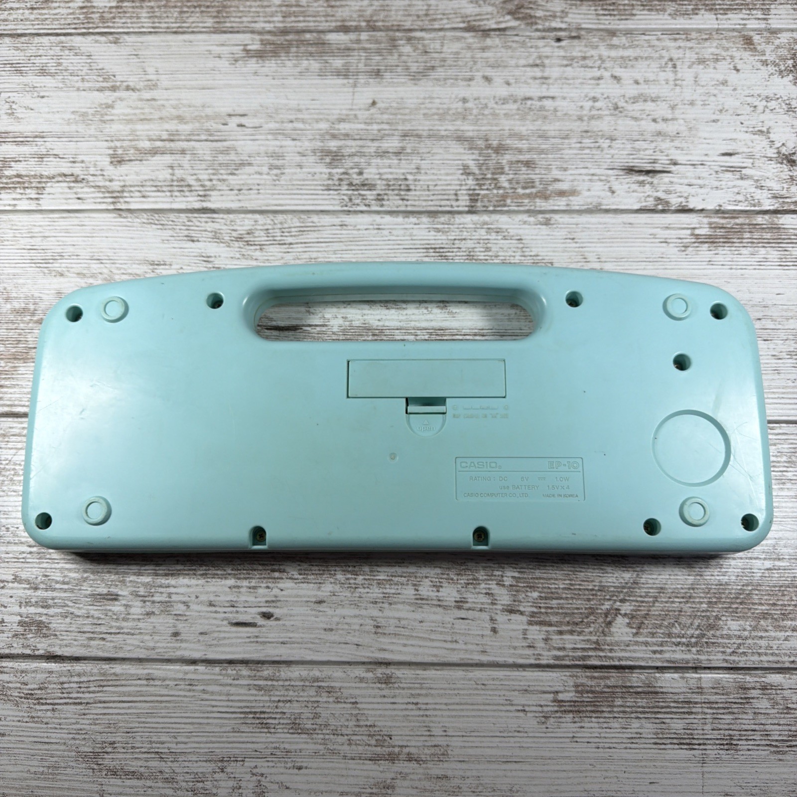 Muppet Babies Casio EP-10 Battery Keyboard Musical Instrument Used