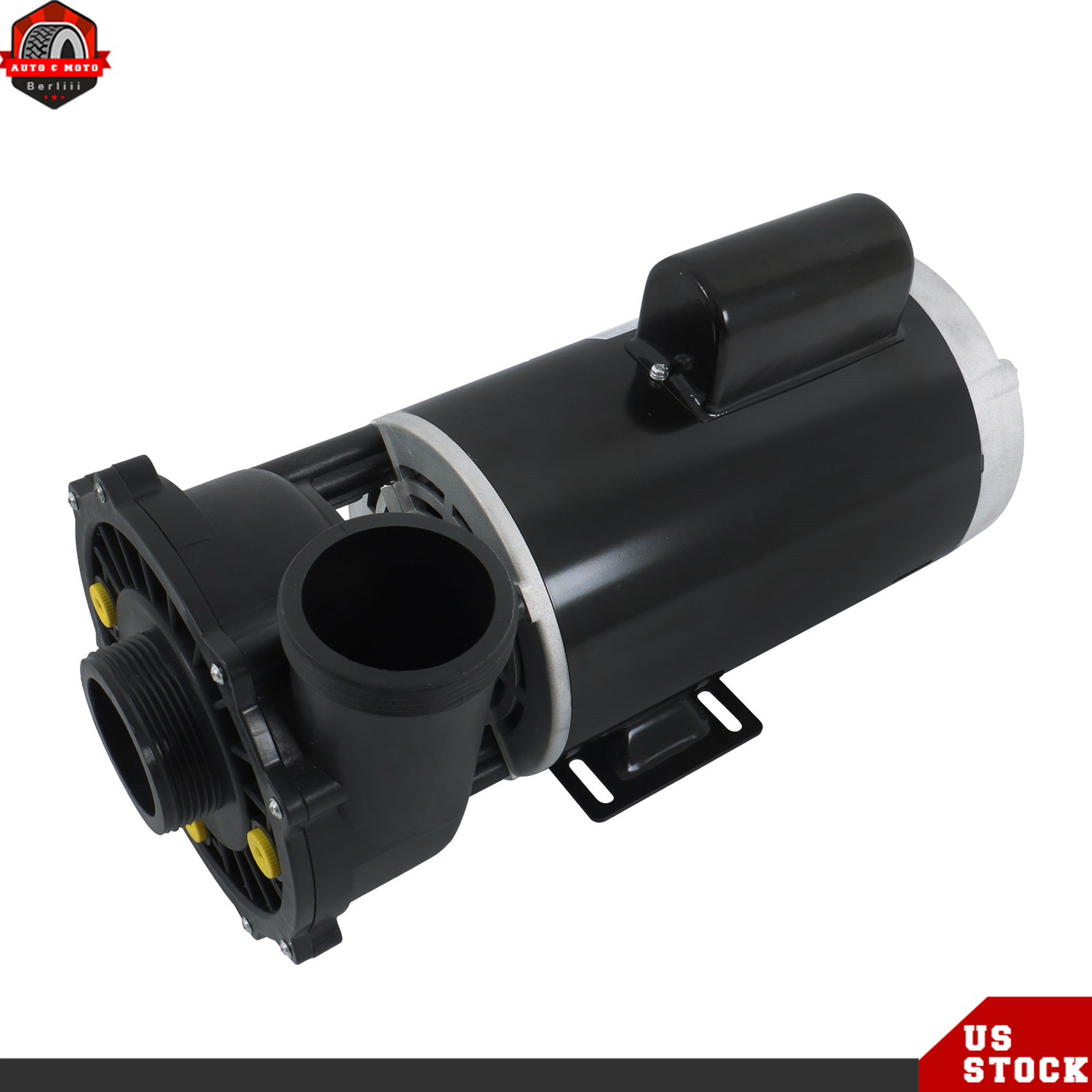 3721621-1D Plastics Executive 56 Frame 4 HP Spa Pump, 230-Volt Swimming Hot Tubs