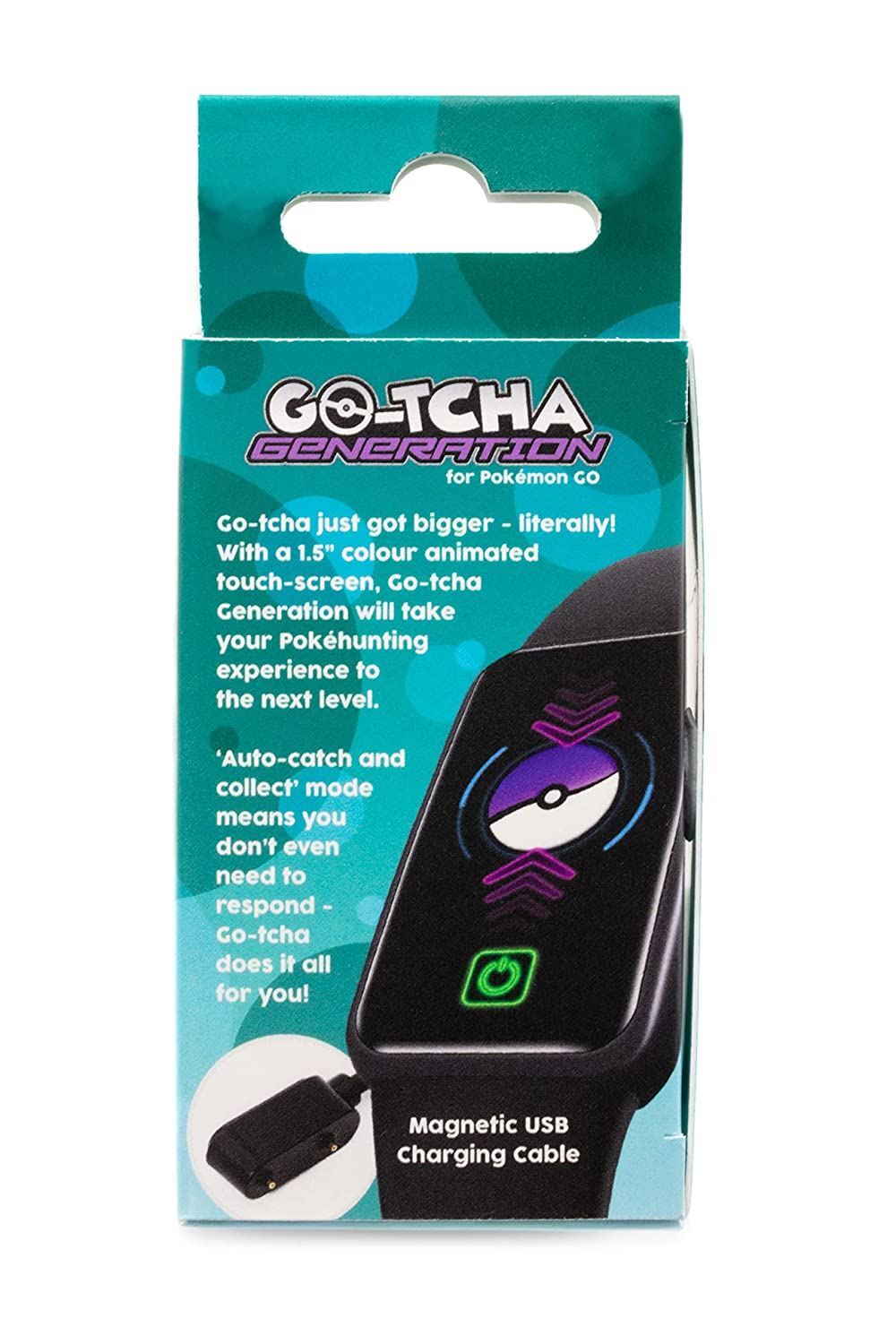 Datel Pokemon GO-TCHA Generation Wristband For Pokemon Go - iPhone & Android