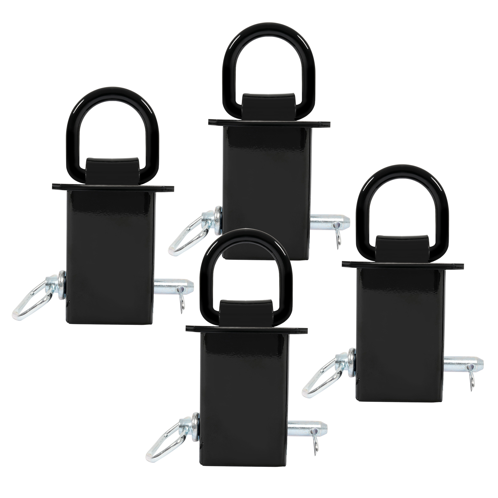 Stake Pocket D Rings 4Pcs 12,000lbs Heavy Duty Removable For Utility Trailers