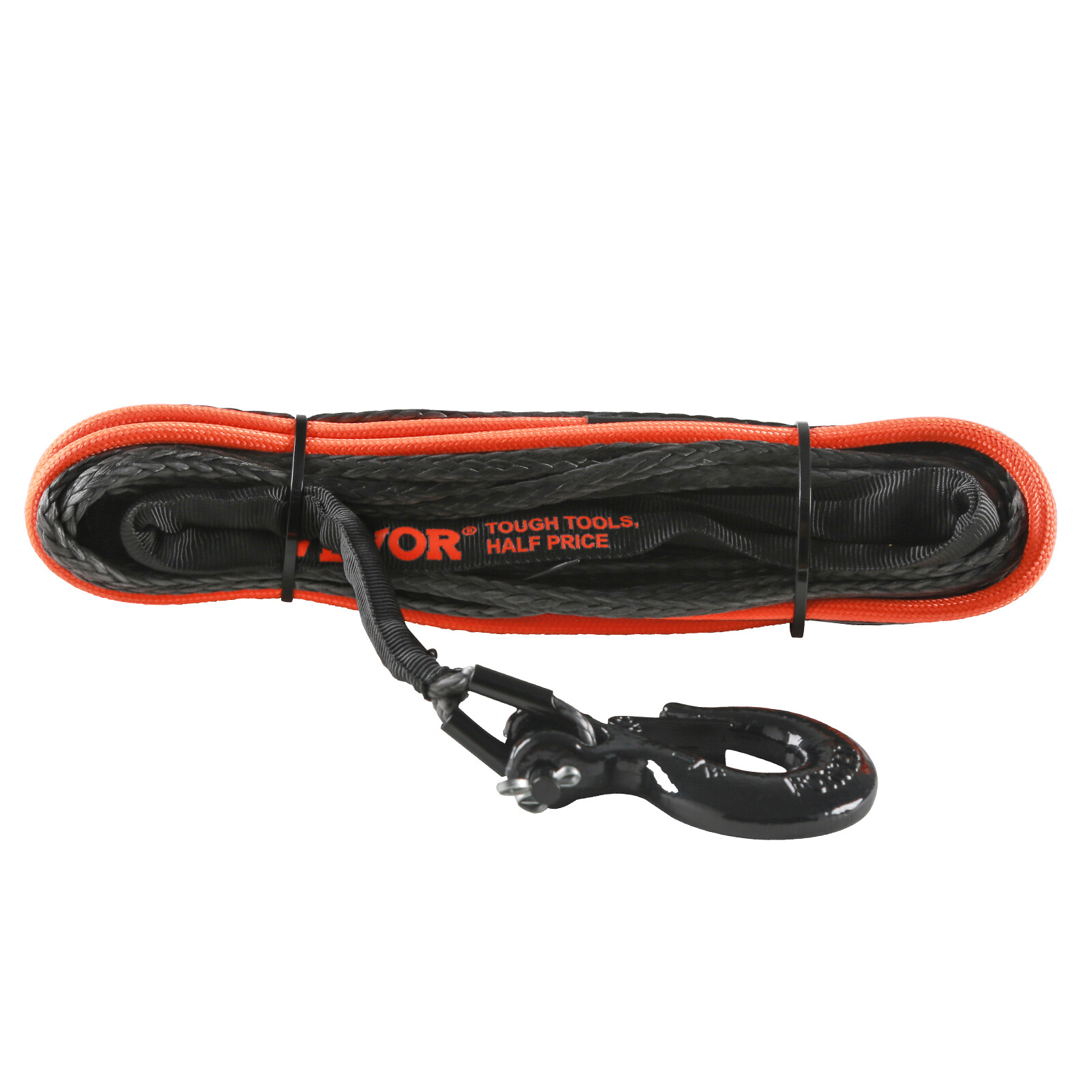 VEVOR Synthetic Winch Rope Winch Line Cable 1/4" x 50' 10000 lbs for ATV UTV