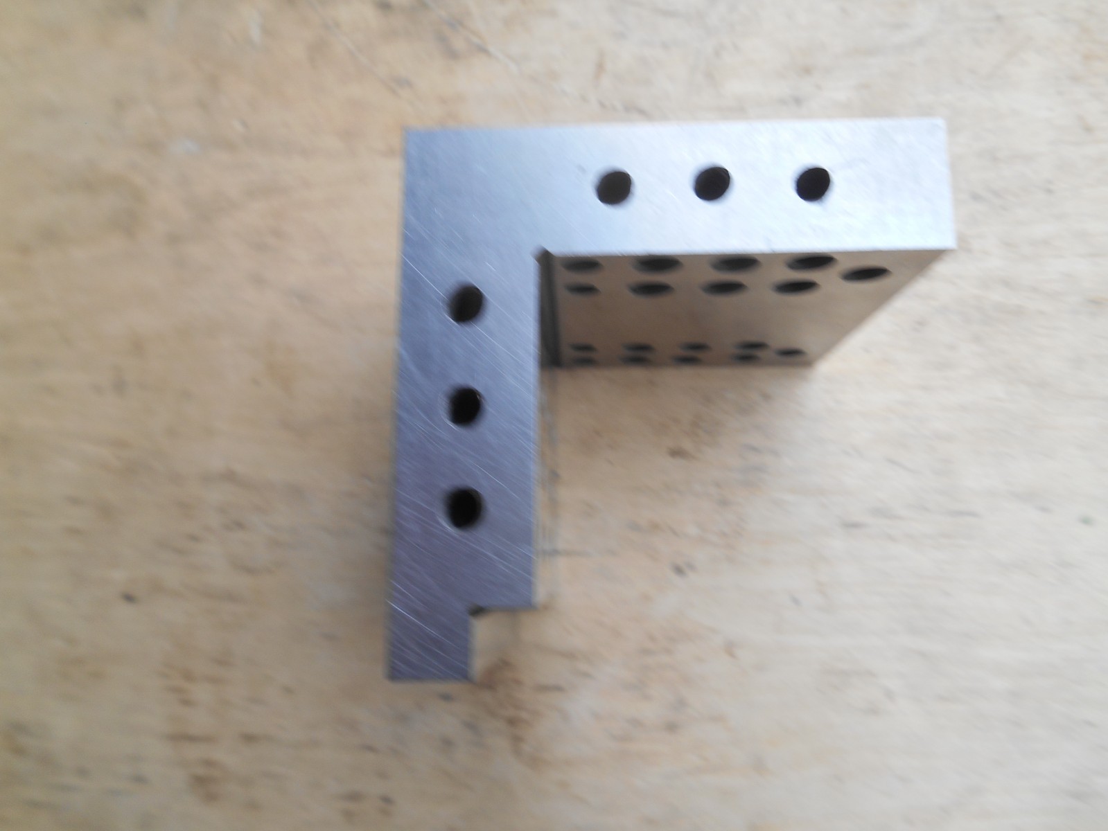MACHINISTS RIGHT ANGLE SET UP STEP V-BLOCK , 3 x 3 x 3" x 3/4"