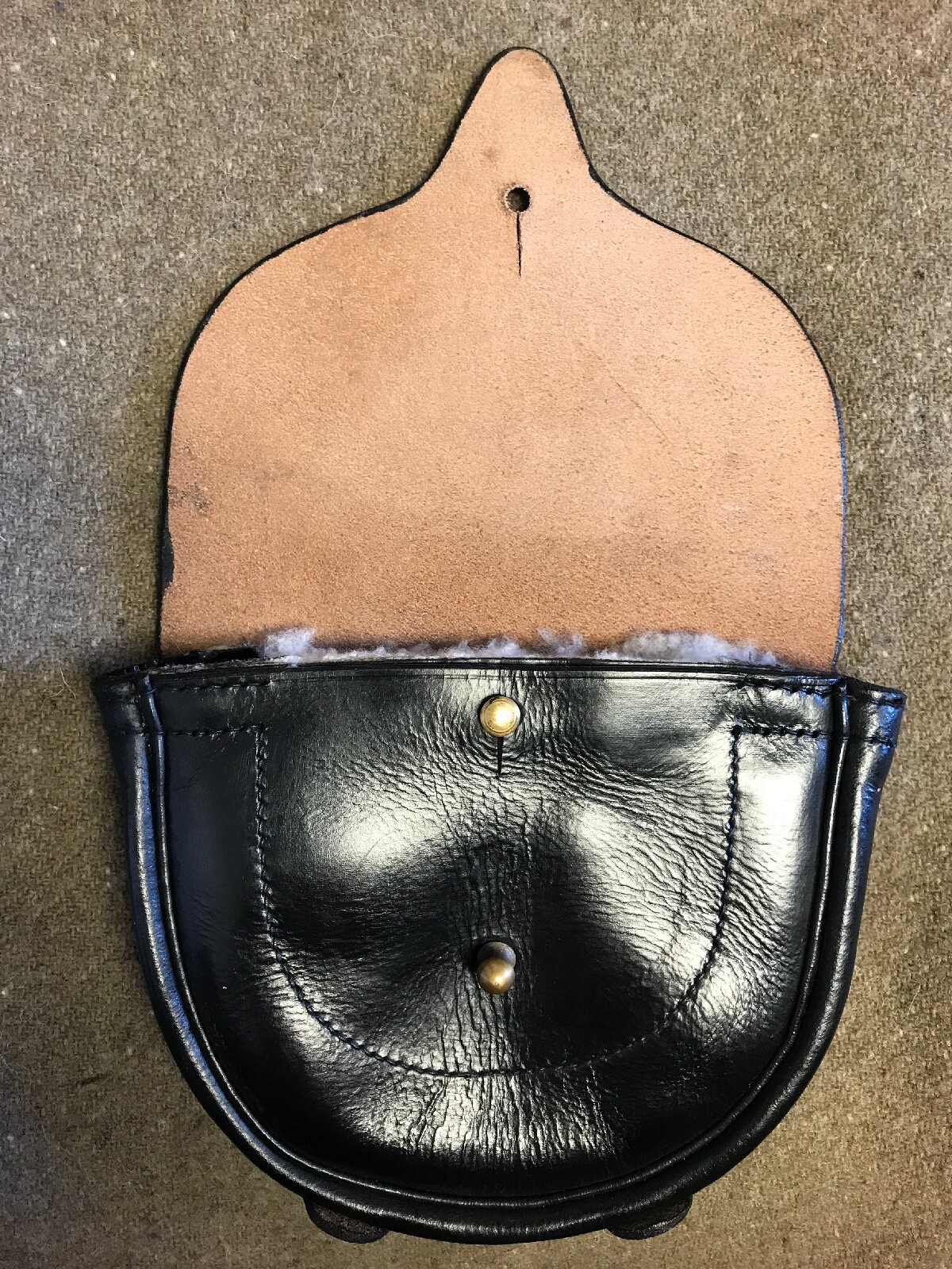 1872 Pattern Dyer Leather Ammo Pouch for Trapdoor Springfield .45-70 or .50-70