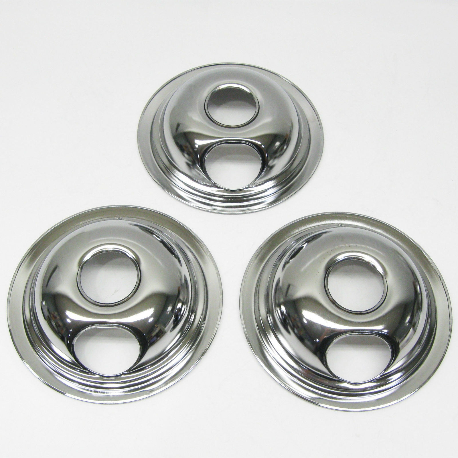 WB314 for GE Range Burner Bibs Chrome Bowls Pans 1 of WB31M15 3 of WB31M16