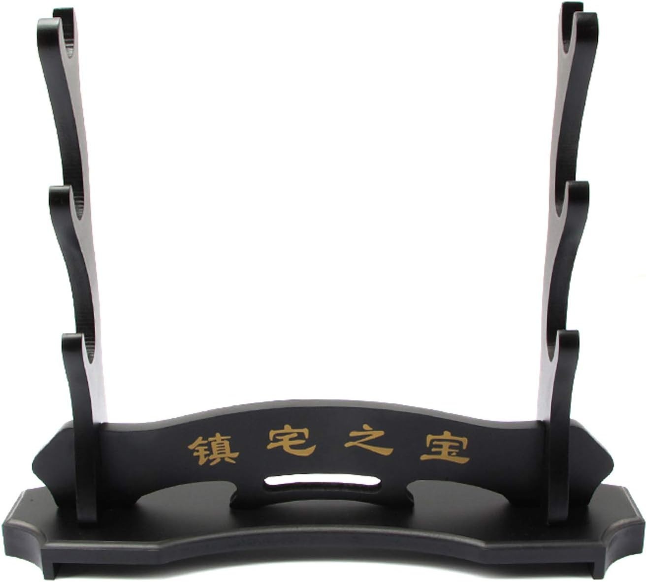 3 Layer House Treasure Samurai Sword Katana Wakizashi Tanto Stand Holder Display