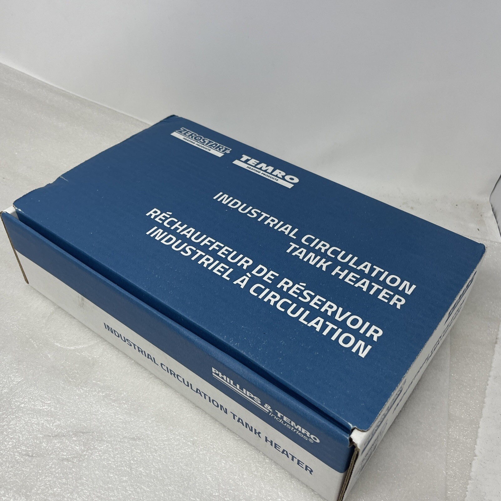 Phillips & Temro Zerostart Circulation Tank Heater, 1000W, 120 VAC, 3309041