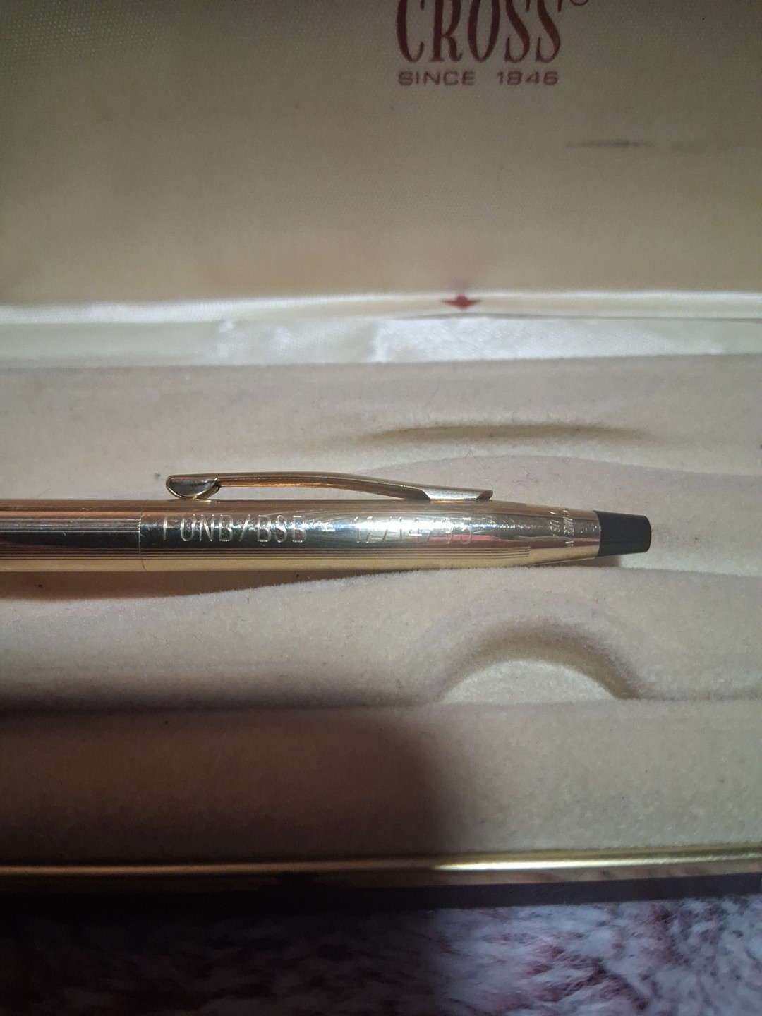 Cross Classic Century Executive Pen& Pencil Collection 10K Gold Filled & Chrome