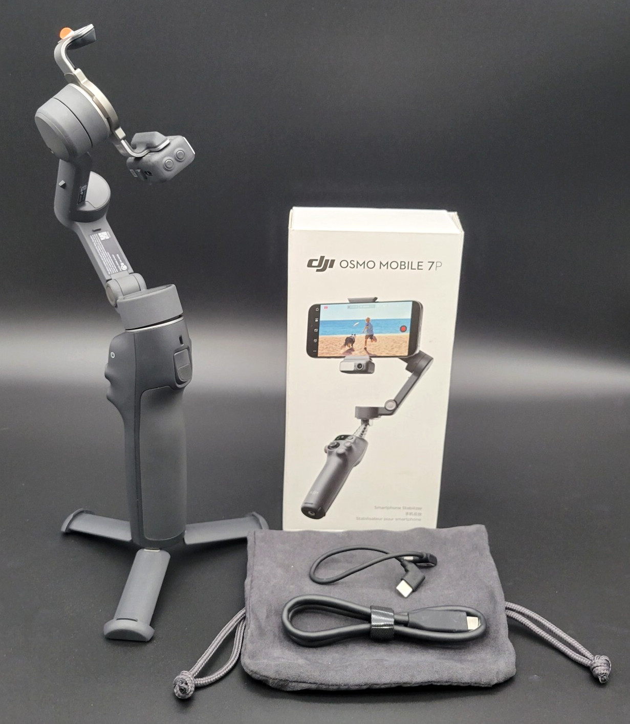 DJI Osmo Mobile 7P Gimbal Stabilizer 3-Axis Foldable Smartphone Android, iPhone