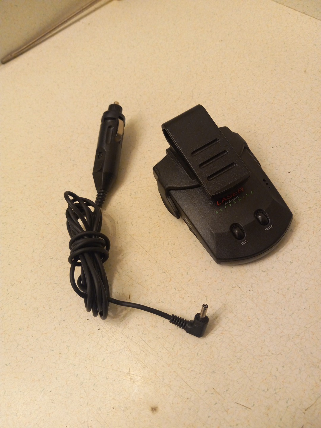 Radio Shack 22-1674 X K Ka L Laser Radar Detector Power Supply Included- Works