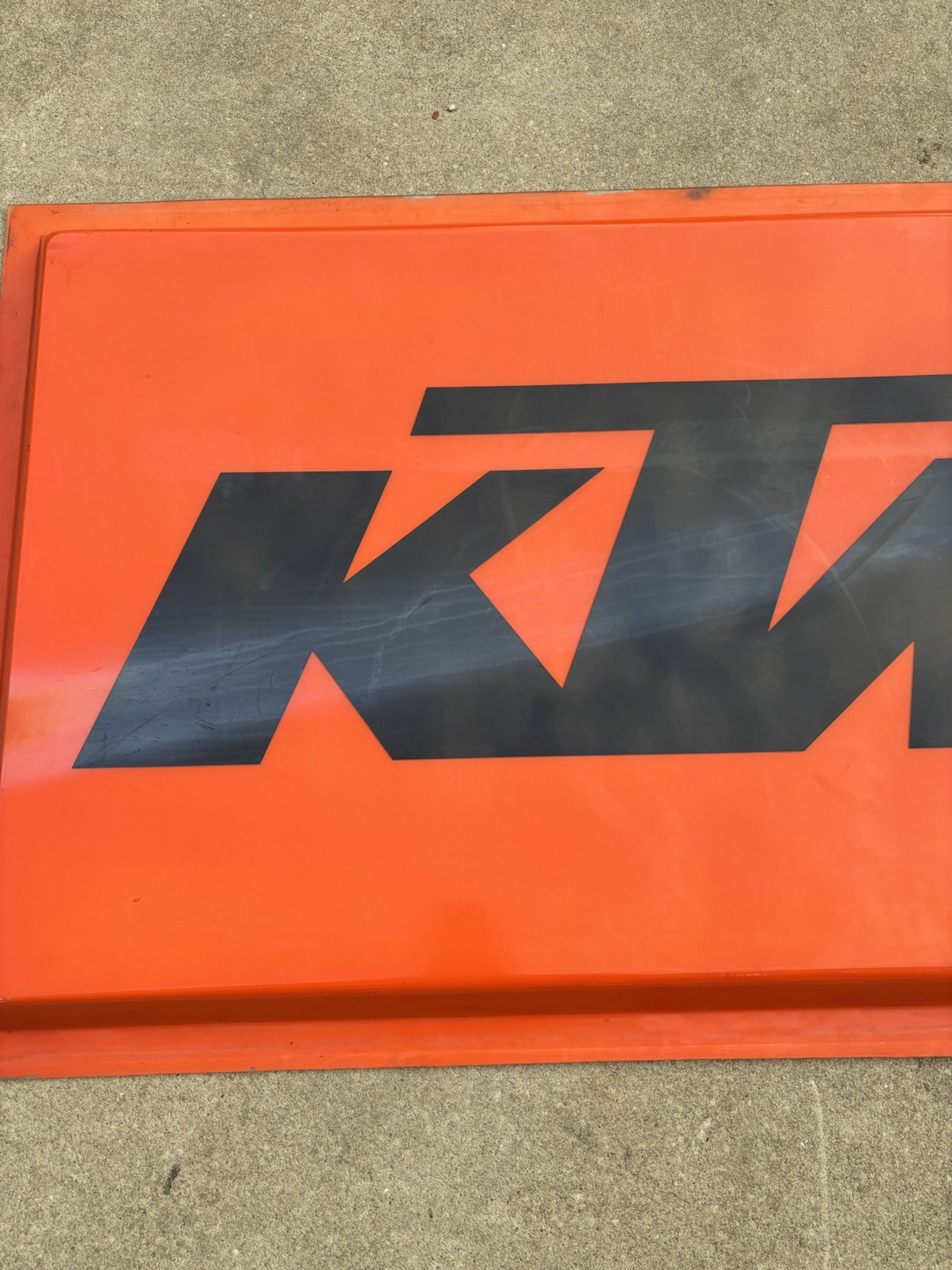 KTM Factory Dealer Sign Man Cave Collectible