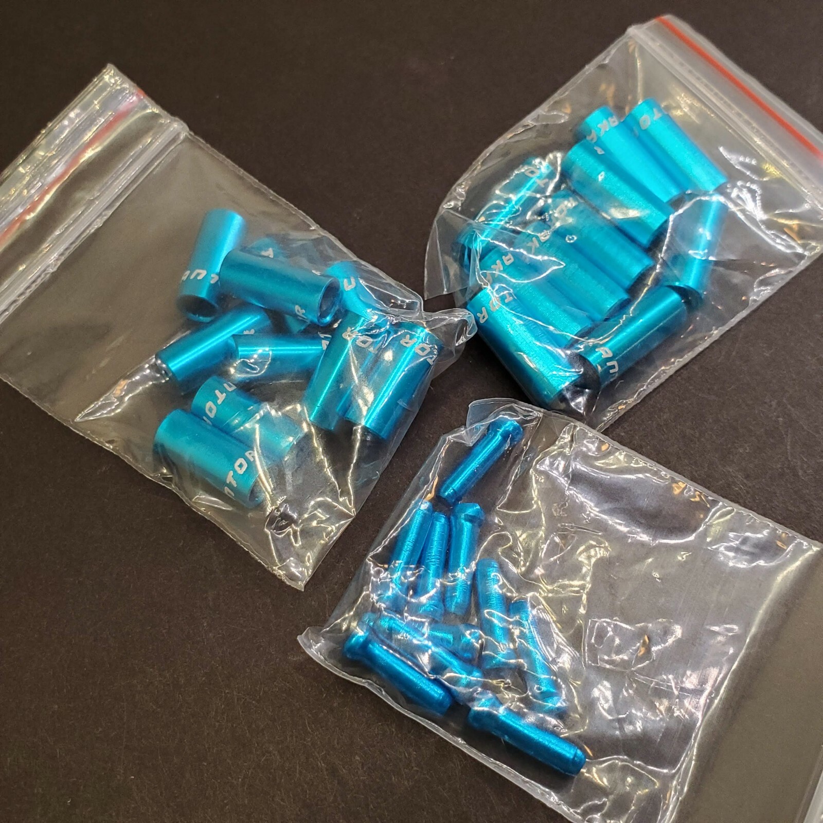 🔥 30 Pc Jagwire End Cap Hop-Up Kit 4mm Shift 5mm Brake Ferrules Cable Housing👀