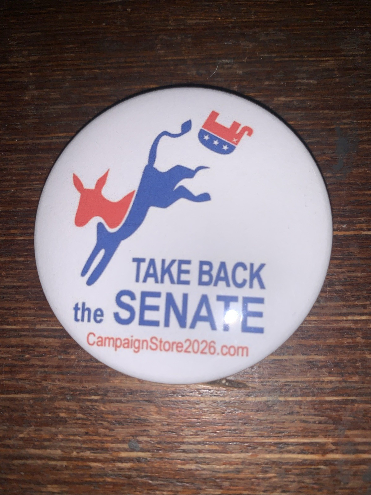 2026 Take Back The Senate Political Campaign Pinback Button