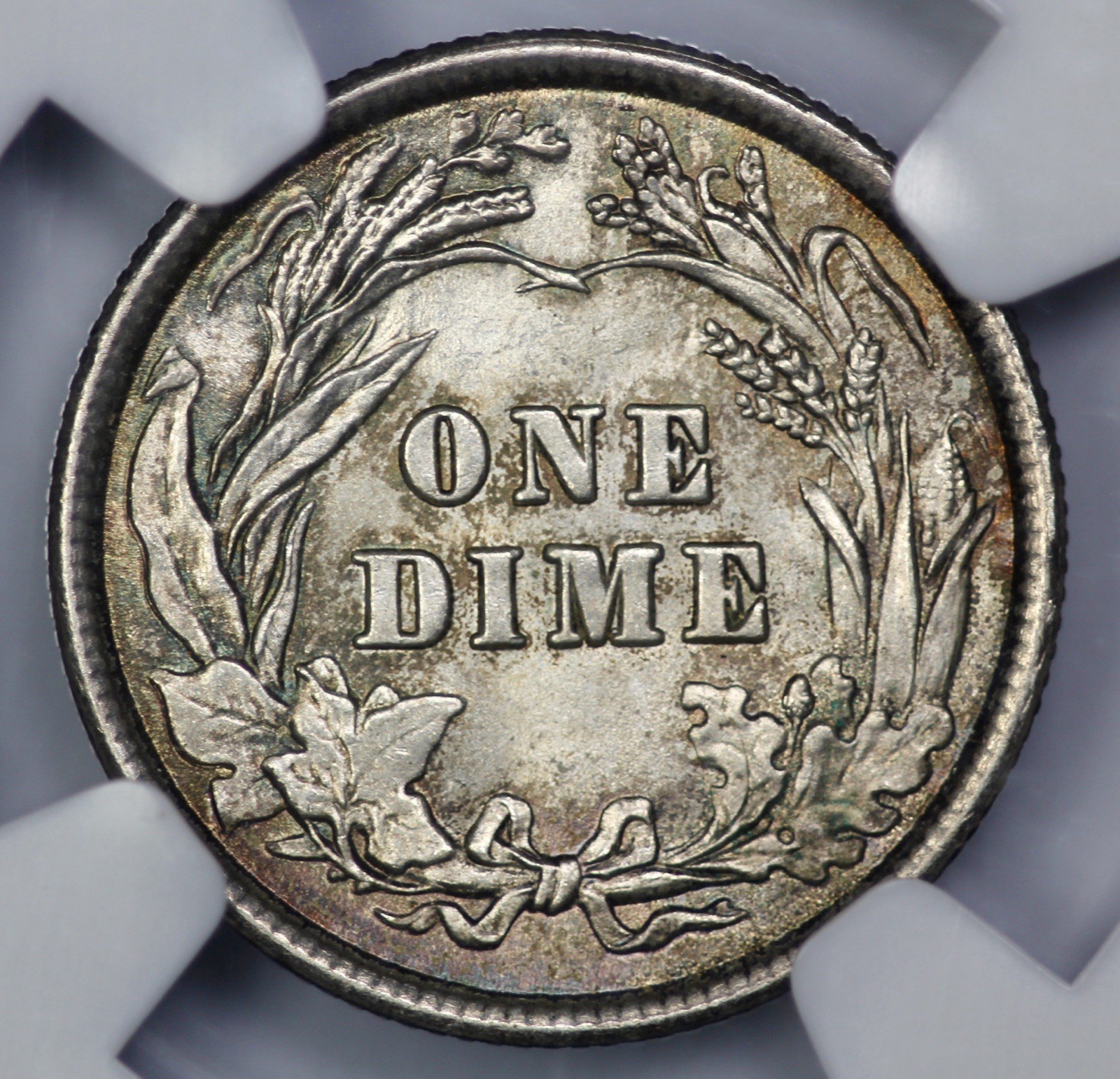 1900 Barber 10c Silver Dime NGC MS 63