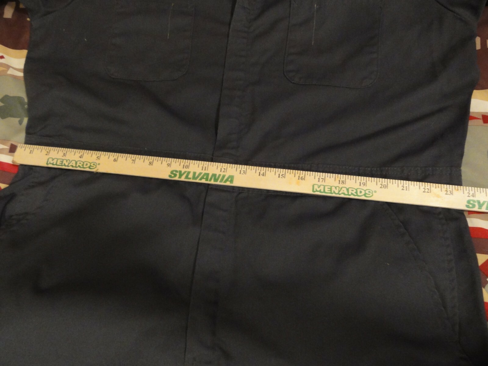 Red Kap Coveralls Acciona Velva Windfarm Logo Turbine Wind Farm Power Size 50-RG