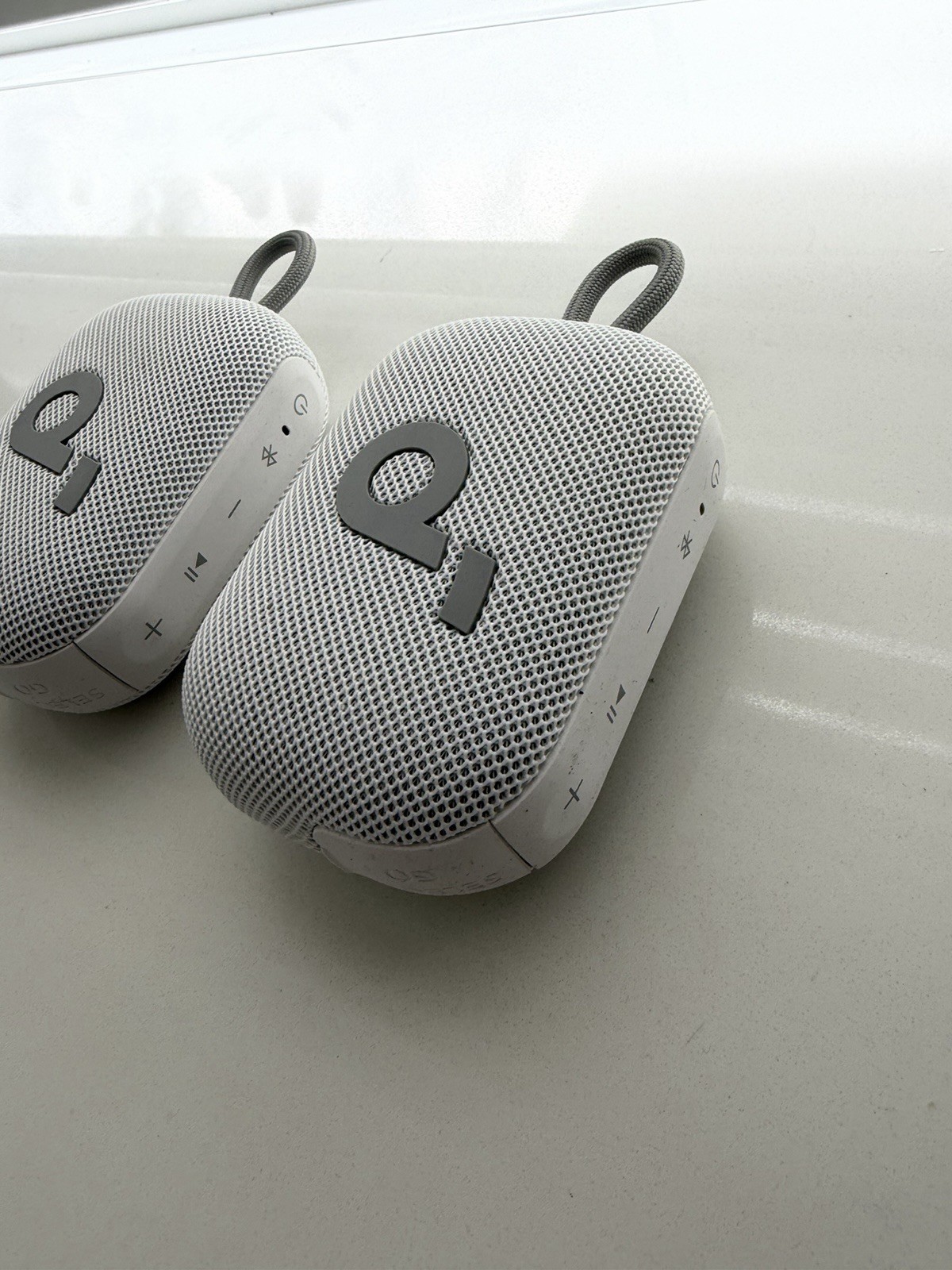 Soundcore Select 4 Go Bluetooth Speaker White by Anker (2-pack Bundle)