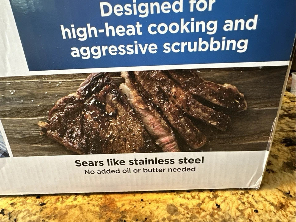 NEW Ninja C10355 Foodi NeverStick 5.5 Quart Stock Pot With Glass Lid, MINT