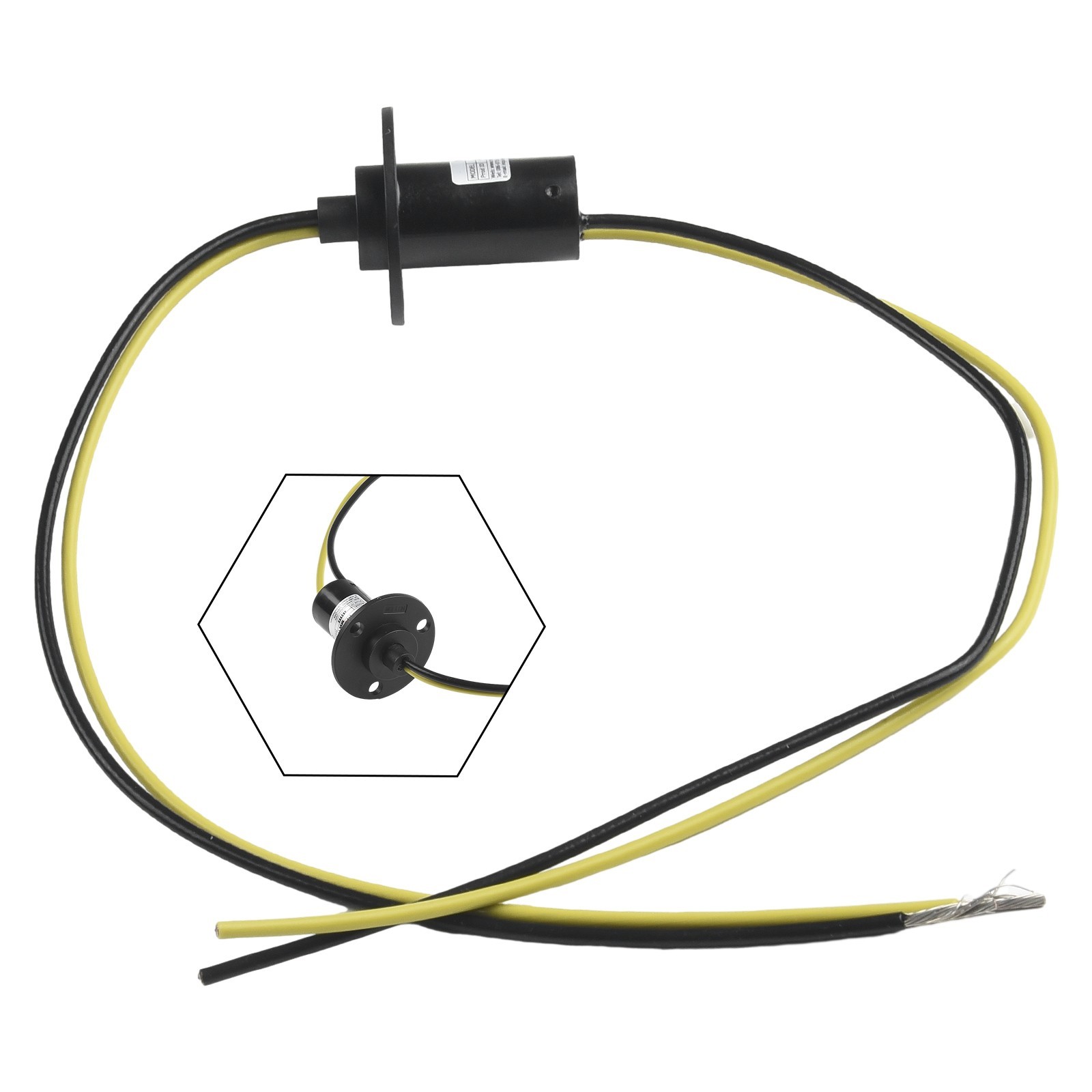 2 Wires 30A Electrical Slip Ring Collector Ring-Wind Turbine Generator Slip Ring