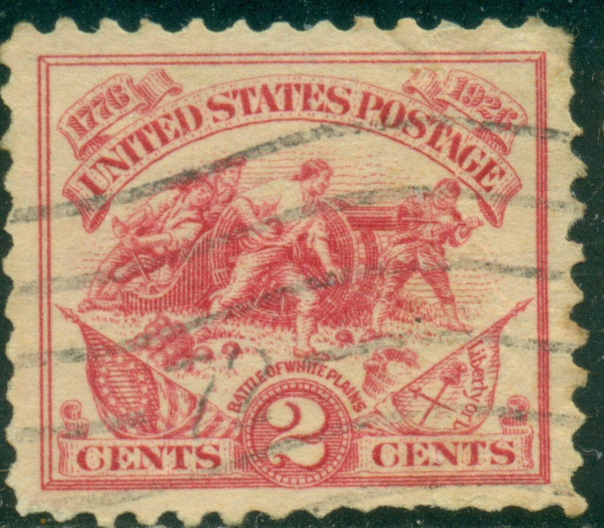 SCOTT # 629, WHITE PLAINS, USED, VERY FINE, GREAT PRICE!