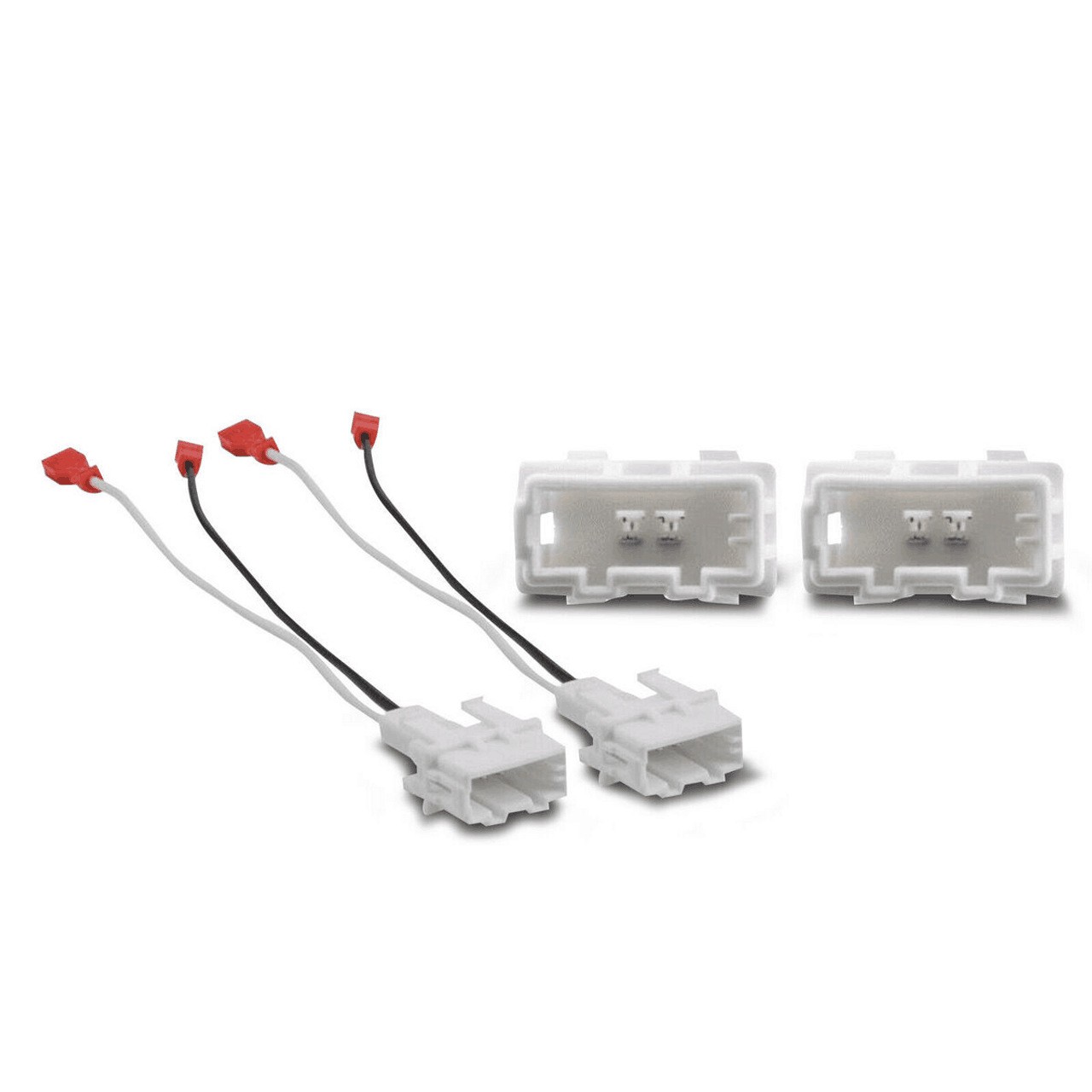 72-7302 CAR FACTORY SPEAKER HARNESS CONNECTOR PLUG FOR HYUNDAI/KIA 2PAIRS USA