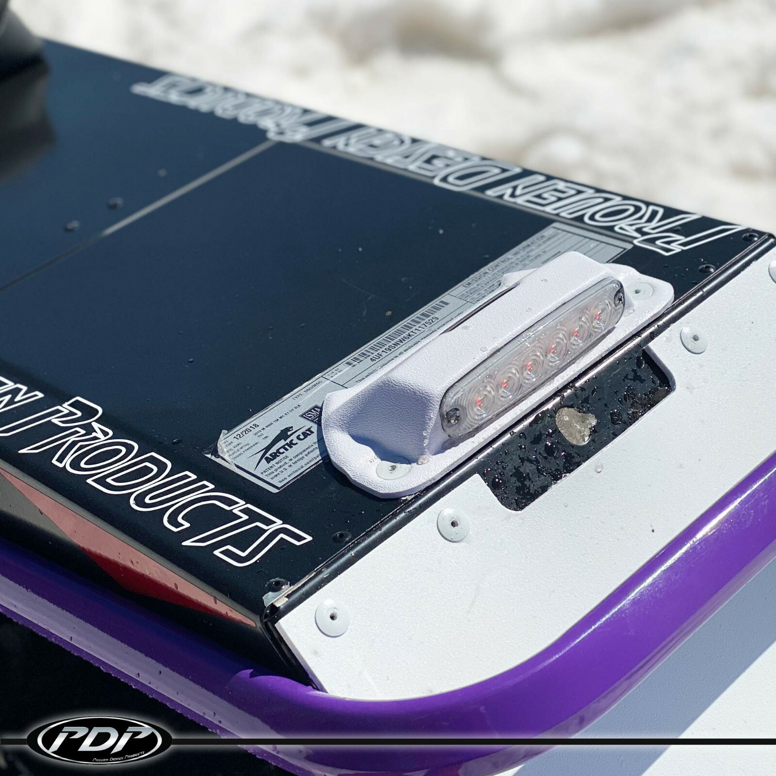 ARCTIC CAT ZR / THUNDERCAT LED BRAKE LIGHT by PDP WHITE\ RED