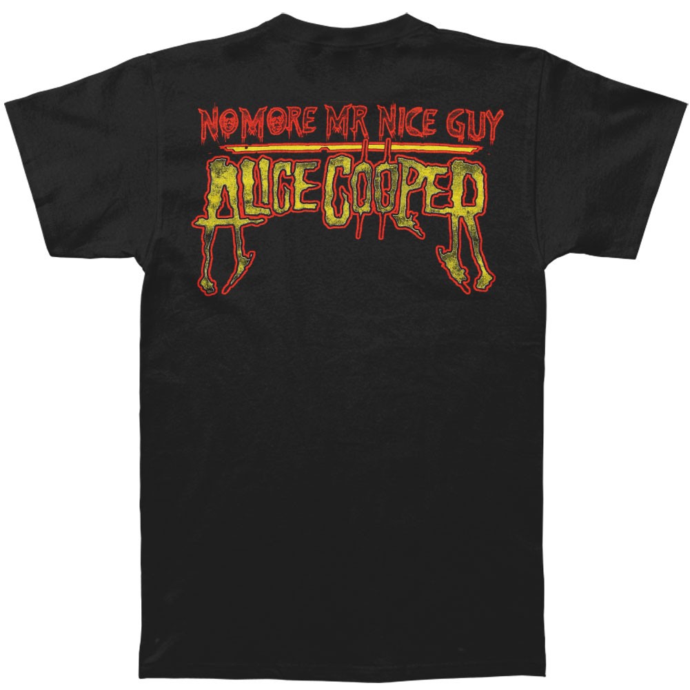 Men's Alice Cooper No More Mr. Nice Guy T-shirt Small Black