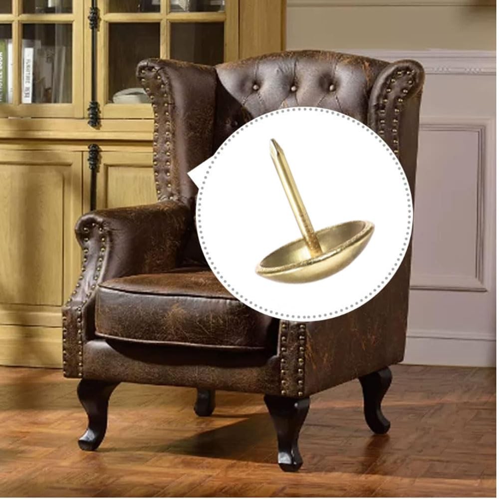 Decorative Upholstery Nail Tacks Furniture Trim Nails 100 Pack