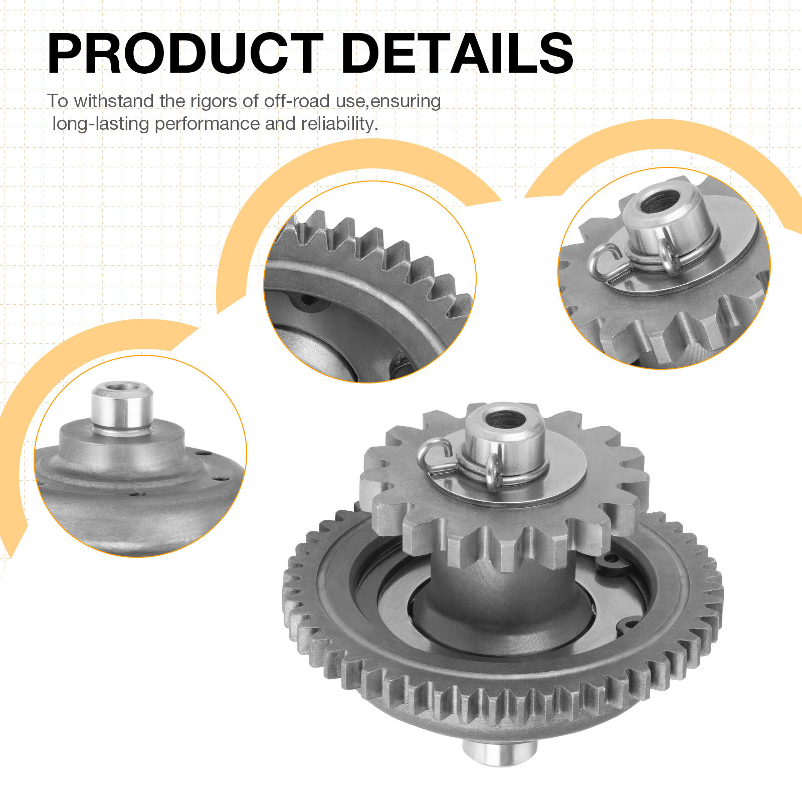 BR9-15570-20-00 STARTER CLUTCH ASSY FOR YAMAHA YZ450F YZ450FX WR450F 2018 - 2023