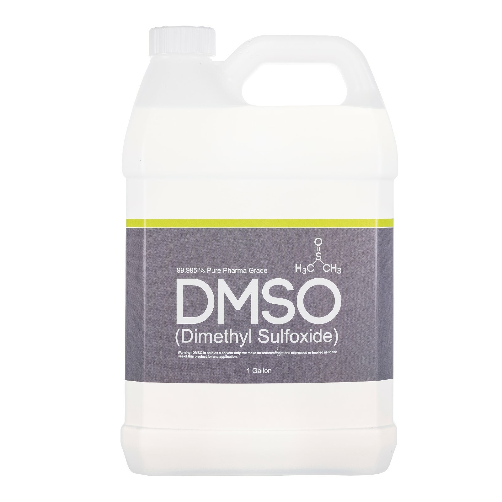 DMSO 1 Gallon Jug Non-diluted 99.995% Low odor Dimethyl Sulfoxide BPA Free