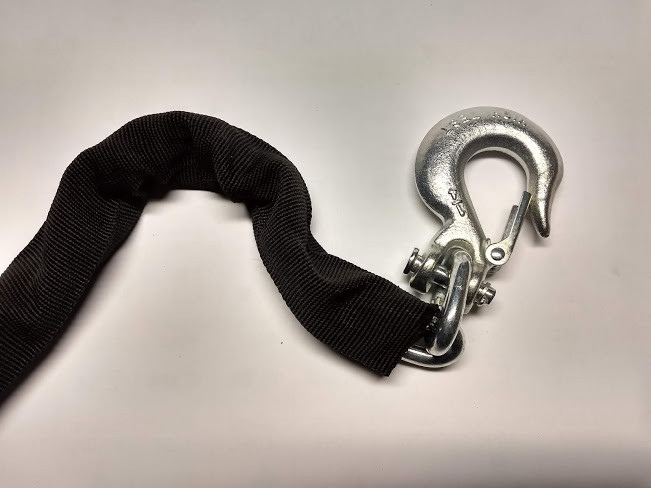 Chain and Rope Protection Wrap. Nylon Sleeve. Chain Guard. Rope Bundling. 1"