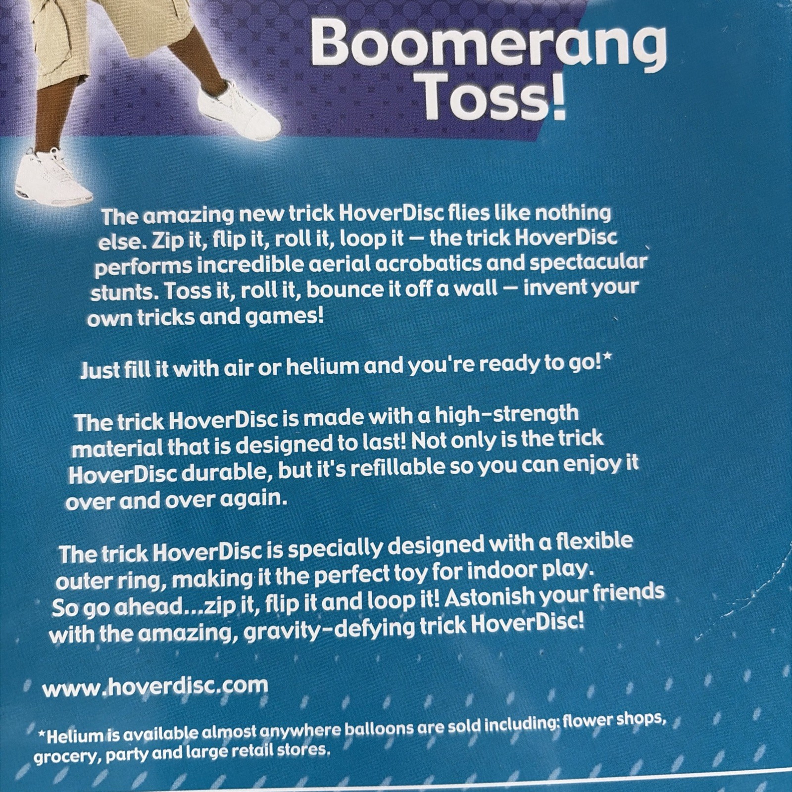 Trick Hover Disc 2004 Spinner New in Package 26" Wide Inflatable