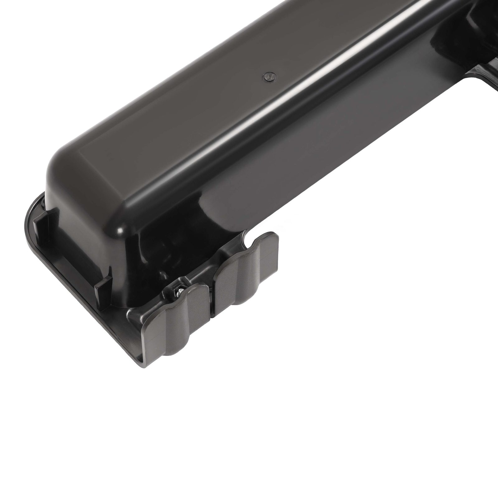 2 Pack Black Hook Over Goat Trough 9 Quart Livestock Feeder For Sheep Alpaca