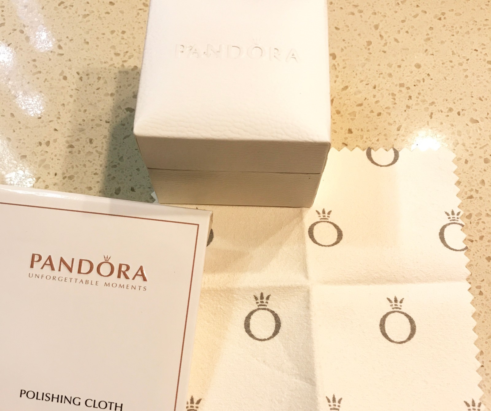 Pandora Delicate Sentiments Ring #190995CZ +HINGED BOX +POLISH CLOTH~Choose Size