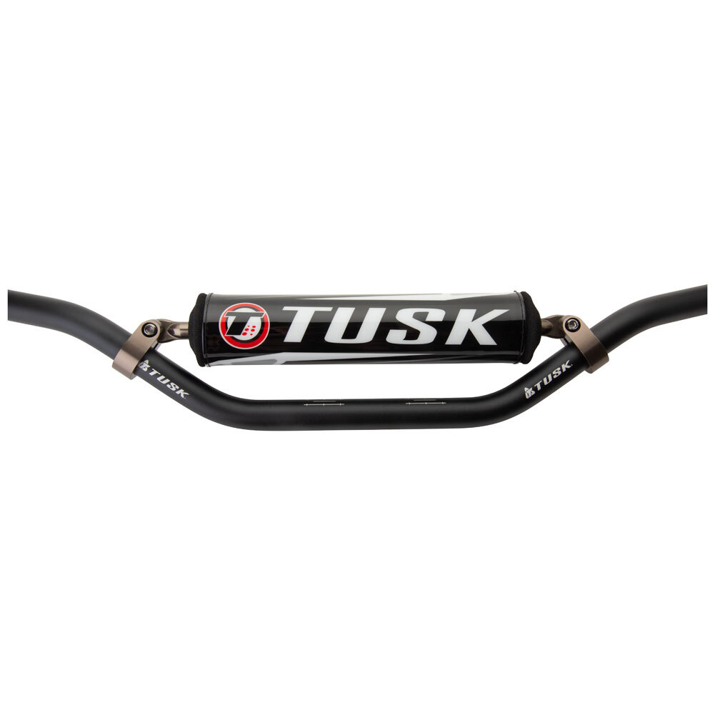 Tusk T-10 Aluminum 7/8" Handlebar KX High Bend Black Dirt Bike Handlebars