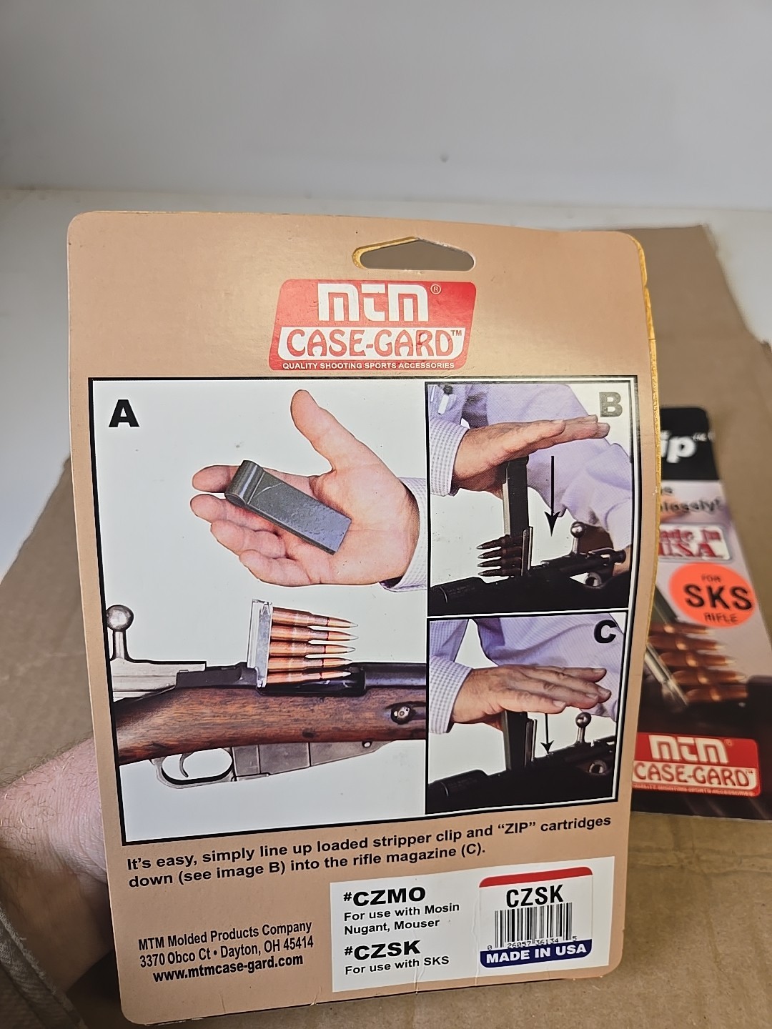 2x MTM Case-Gard CZSK Stripper Zip Ammo Loader - For SKS