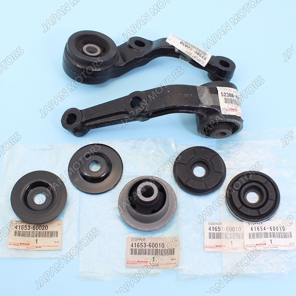 💯 OEM Toyota Land Cruiser Lexus LX470 Front Differential Bushing & Support Kit