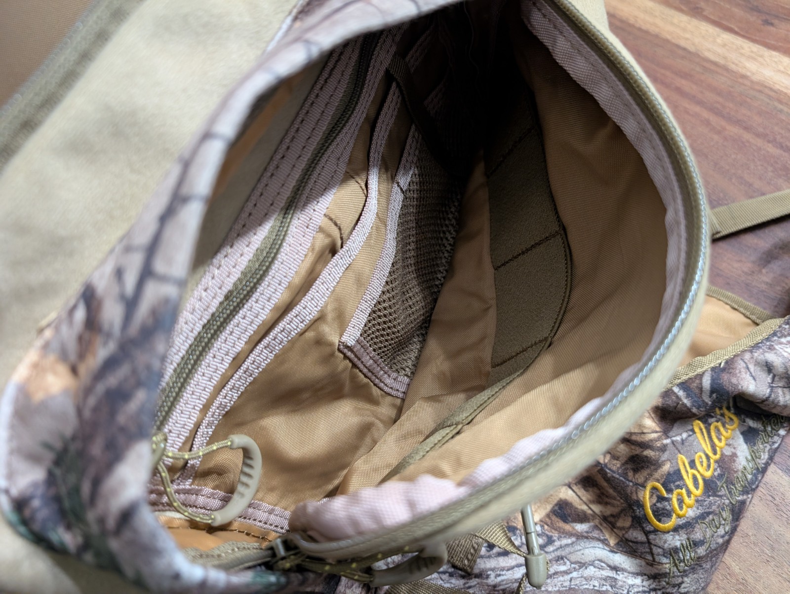 Cabela’s All Day Transporter 1200 Lumbar Pack Realtree Xtra Hunting Backpack