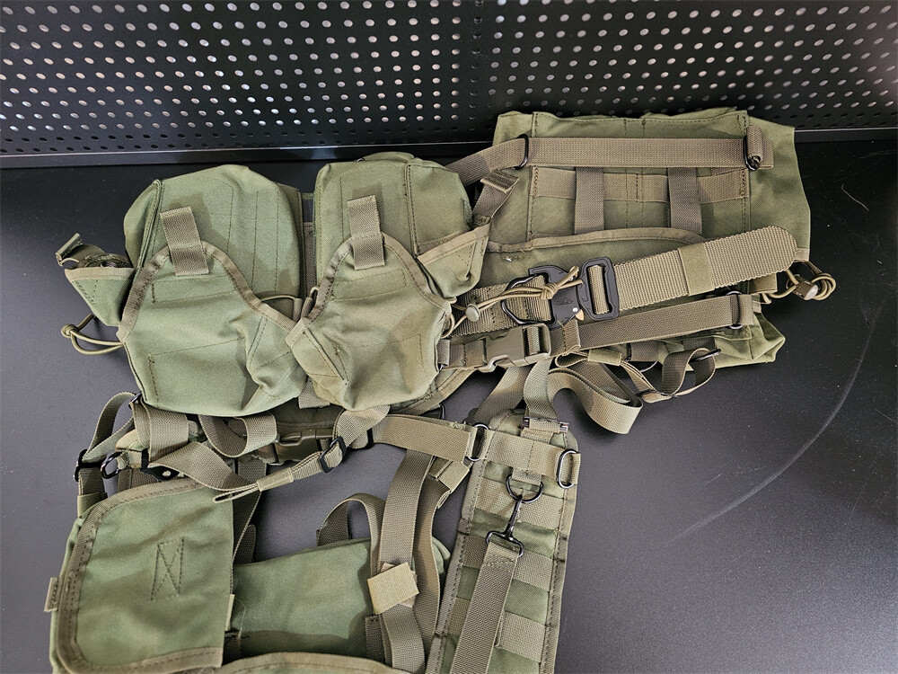 Russian SMERSH M1 Tactical Vest Chest Rig AT Green Set Assembled