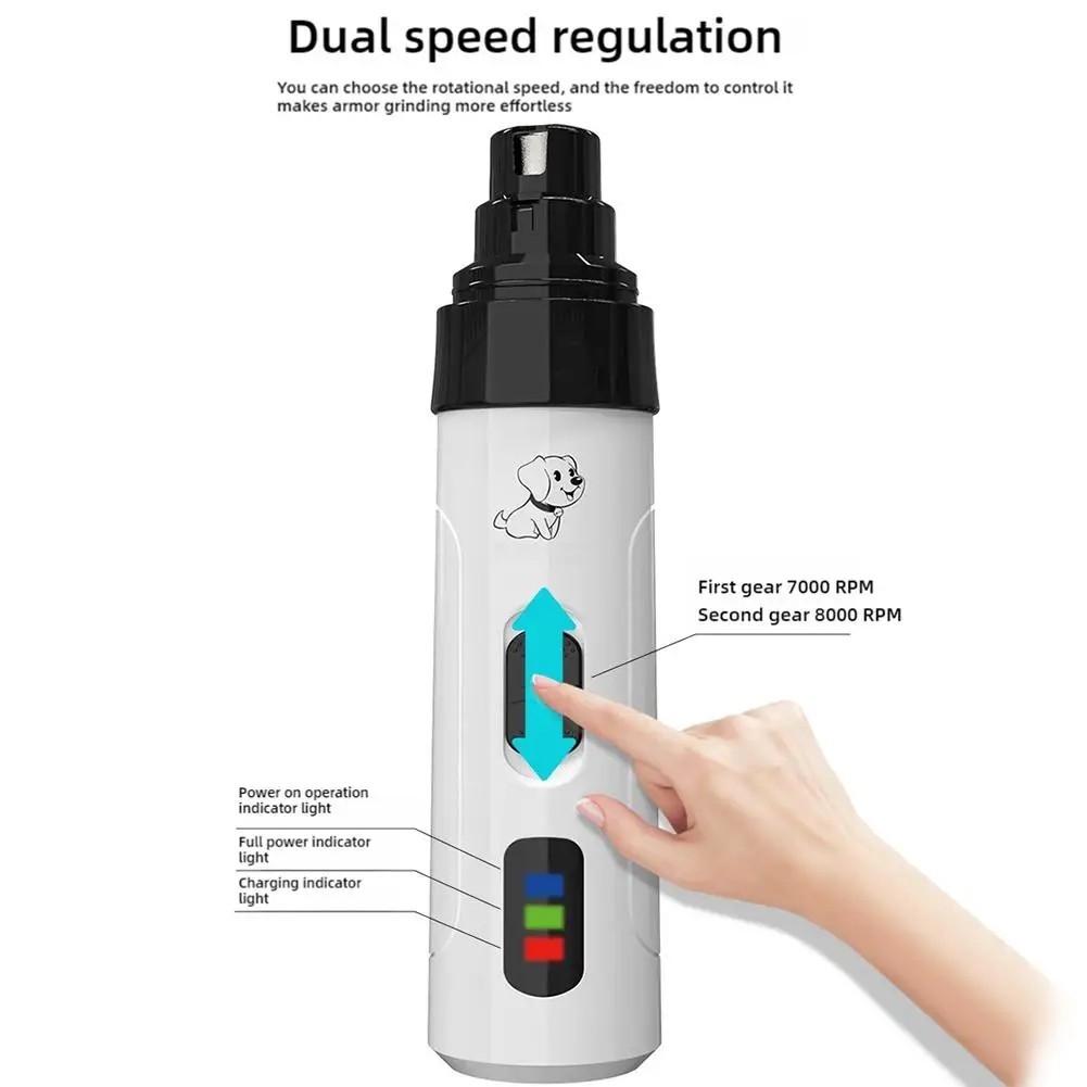 Heusom Silent Groom Pro Nail Grinder, Silent Groom Grinder Nail Pro-