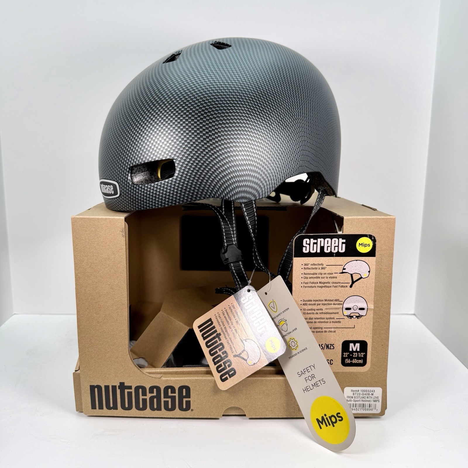 Nutcase - Medium - MIPS Helmet - From Scotland With Love - 22”-23.5” - NWT