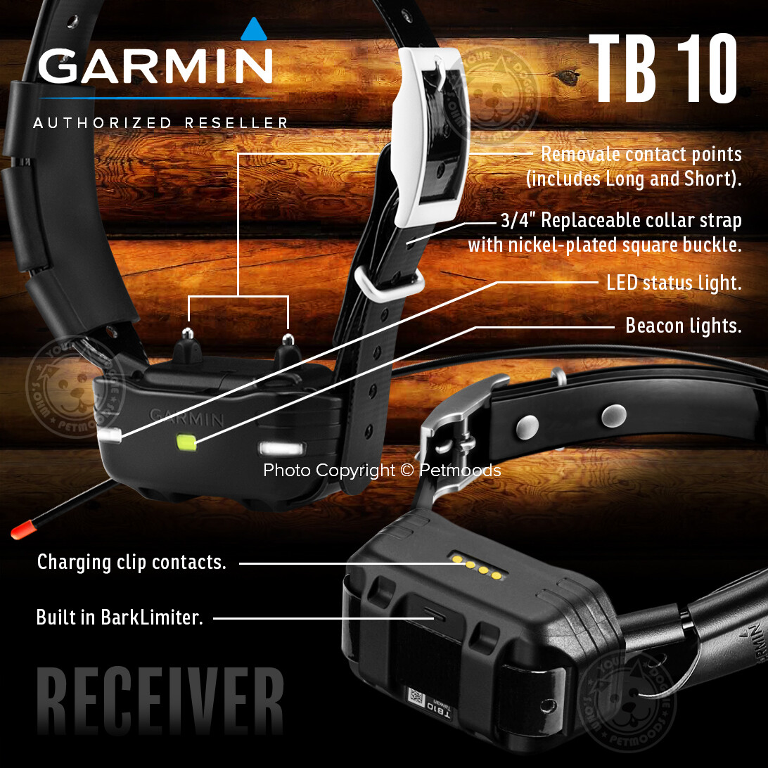 Garmin PRO Trashbreaker Remote Dog Trainer 4 Mile Collar Bundle 010-01204-00