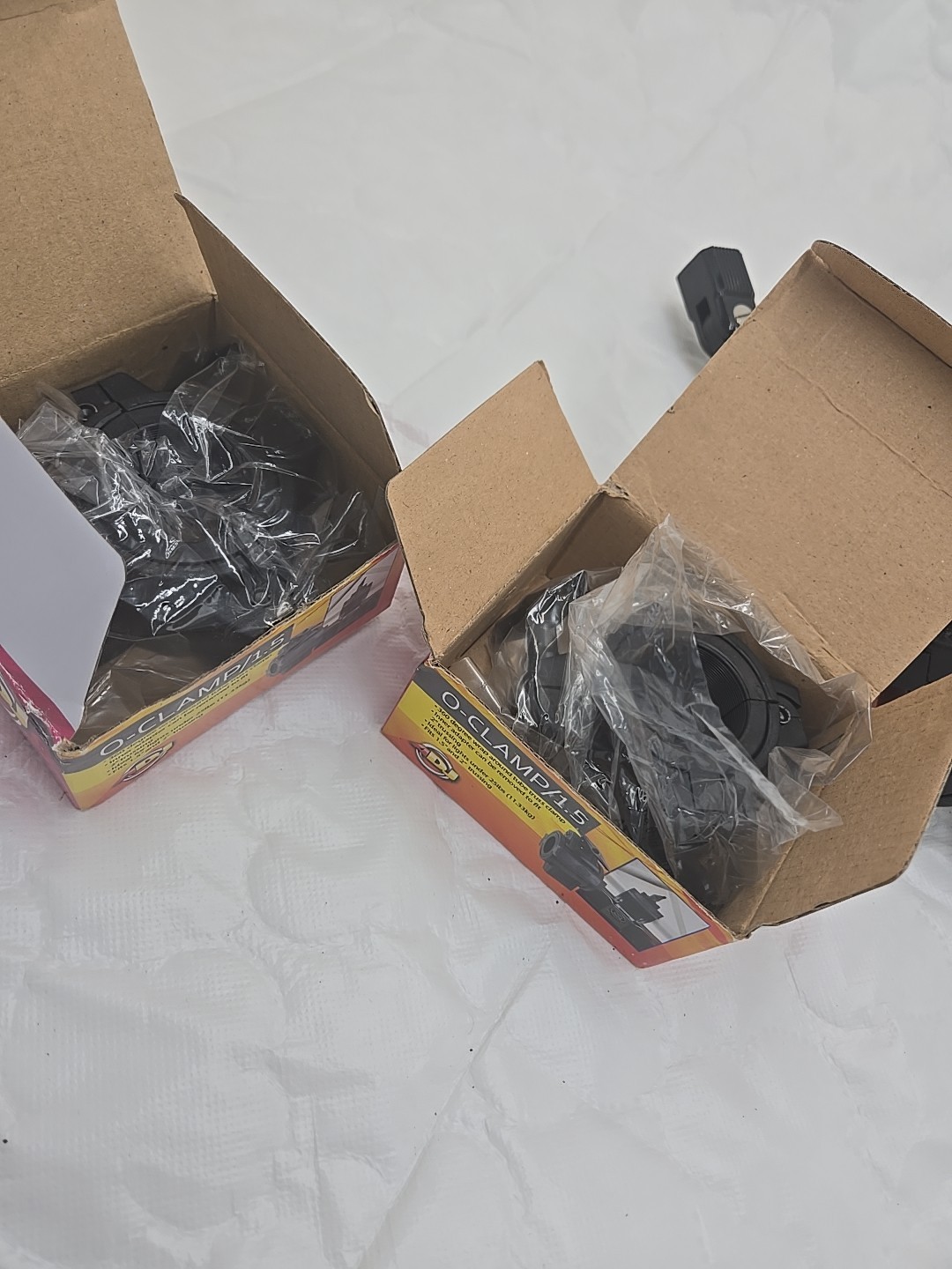 American DJ ADJ Products O-Clamps Tube for 1.5"-2” Truss NIB Plus Extra Lot