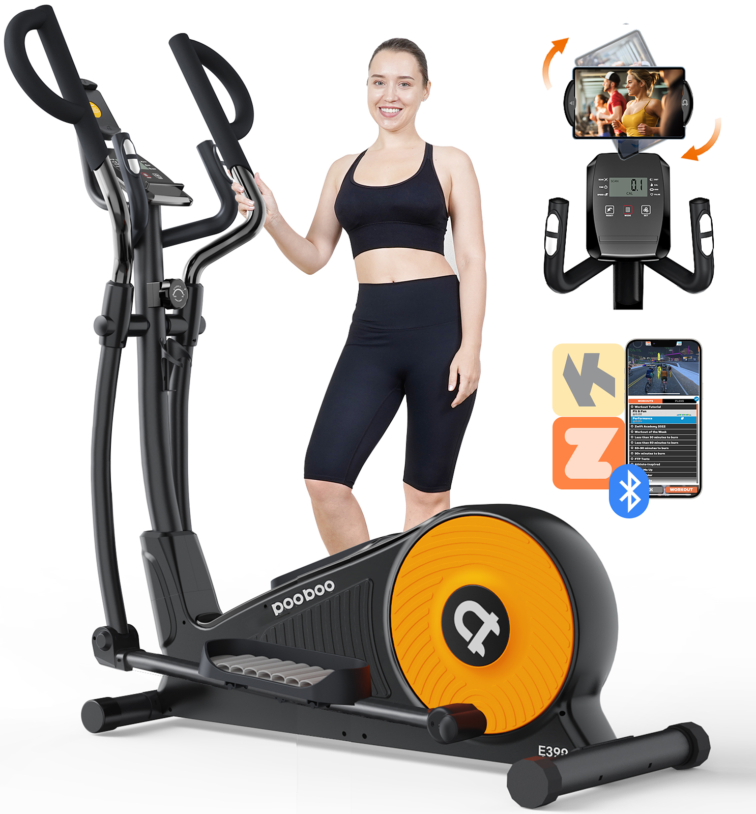Home Elliptical Machine Elliptical Machines Hyper Quiet Magnetic Driving System