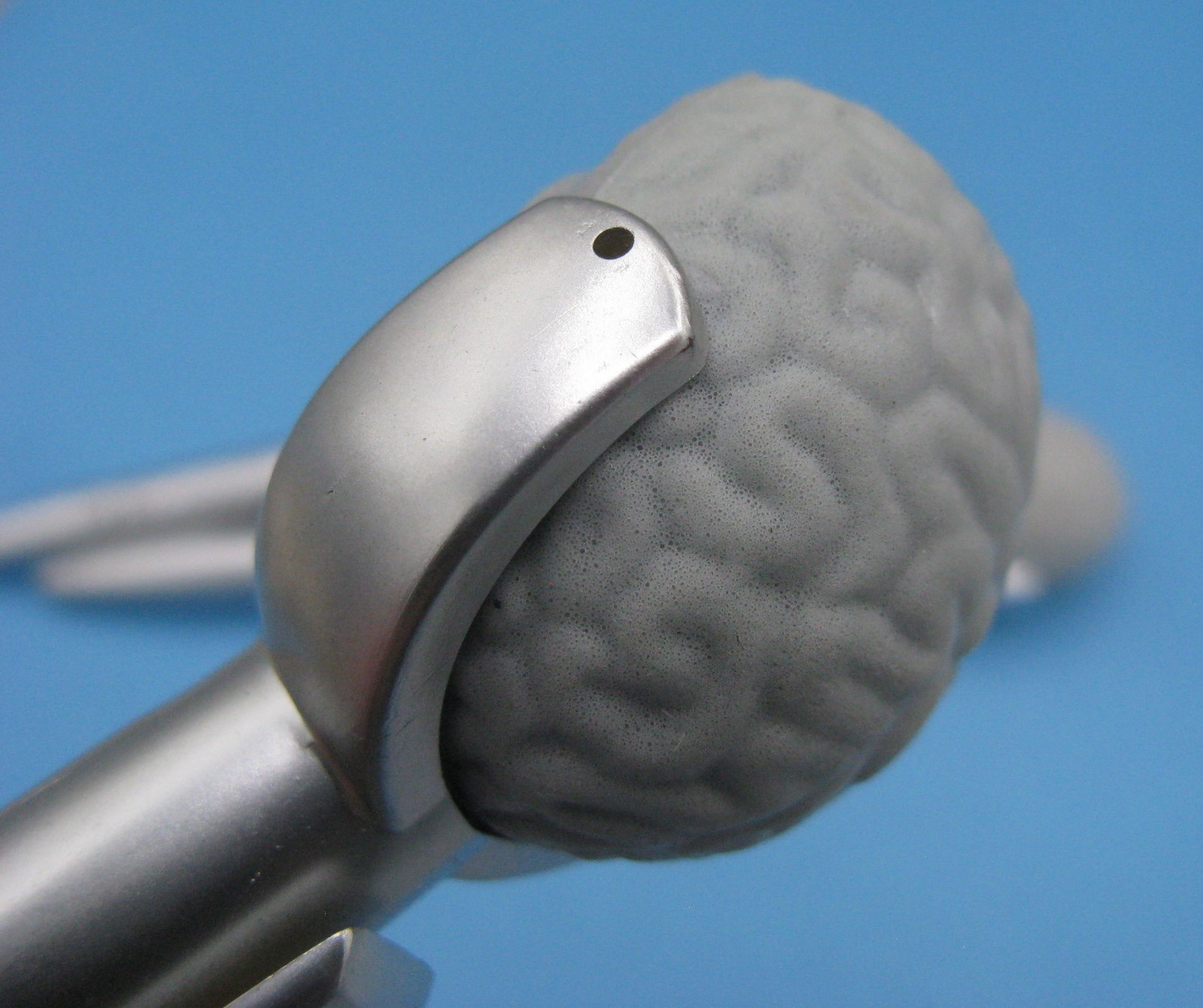 QR8 Cognition Business Drug Rep Lot 3 Pens Squishy Brain Stress Spin Fidget Toy