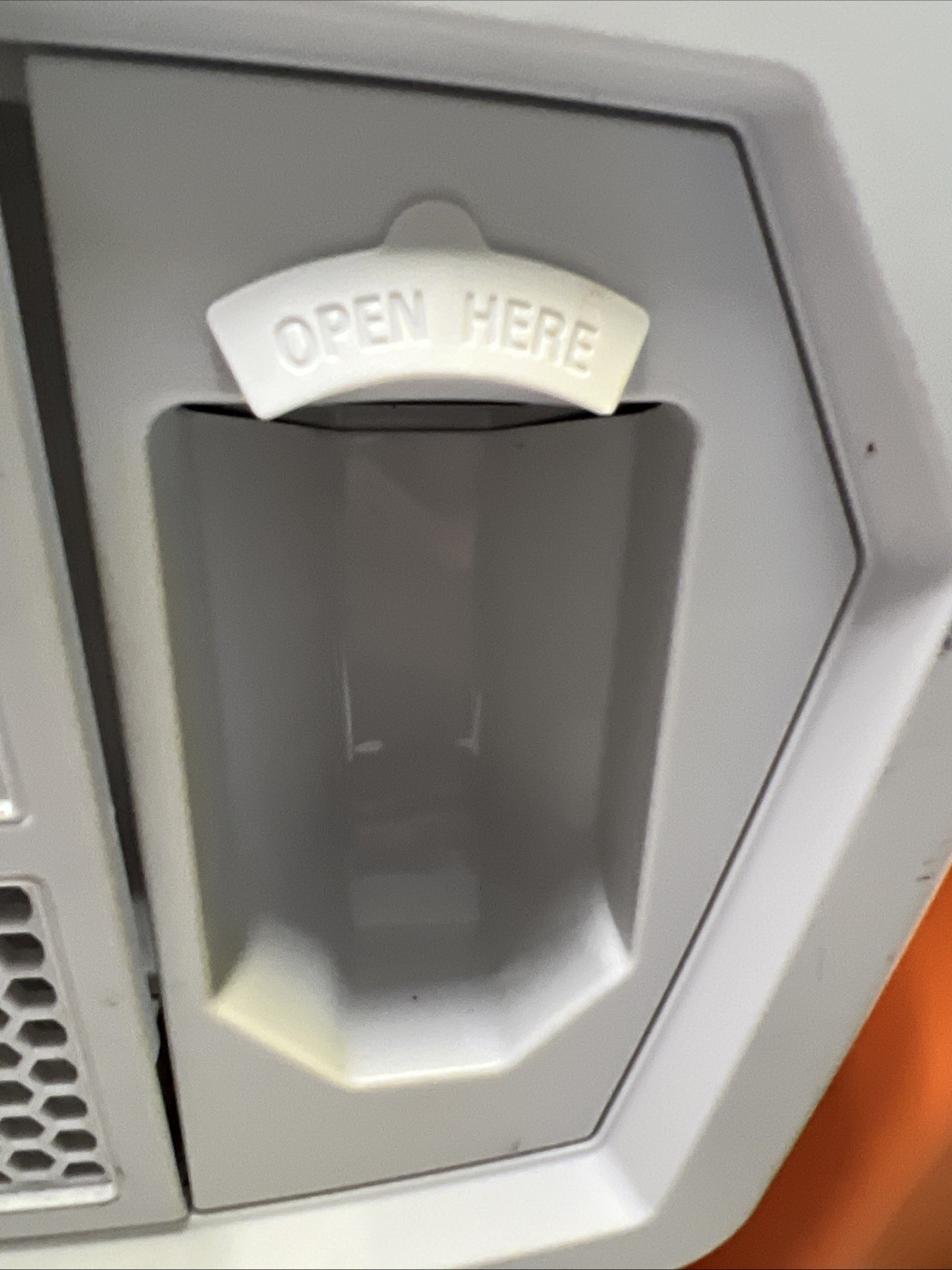 COOLEST COOLER Orange with Plates, Blender, Knife, Charger - See Notes