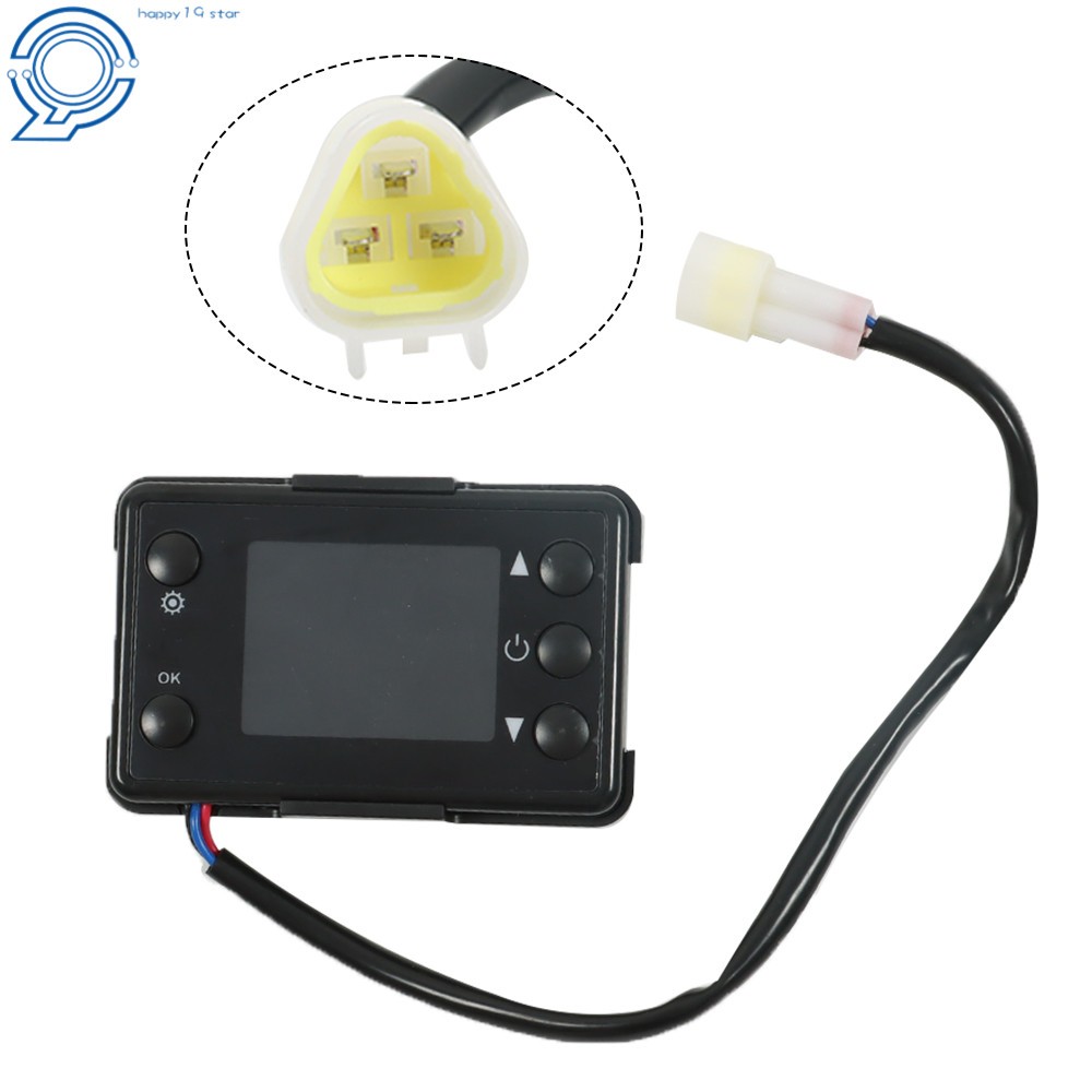Remote Control for Car Bus Camper RV Indoors Diesel Air Heater 12V 5KW 5000W LCD