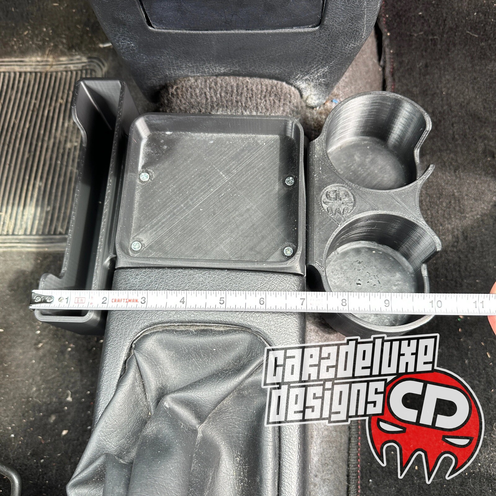 Cup holder upgrade for 1992-1995 Civic EG Storage tray and pocket (Original)